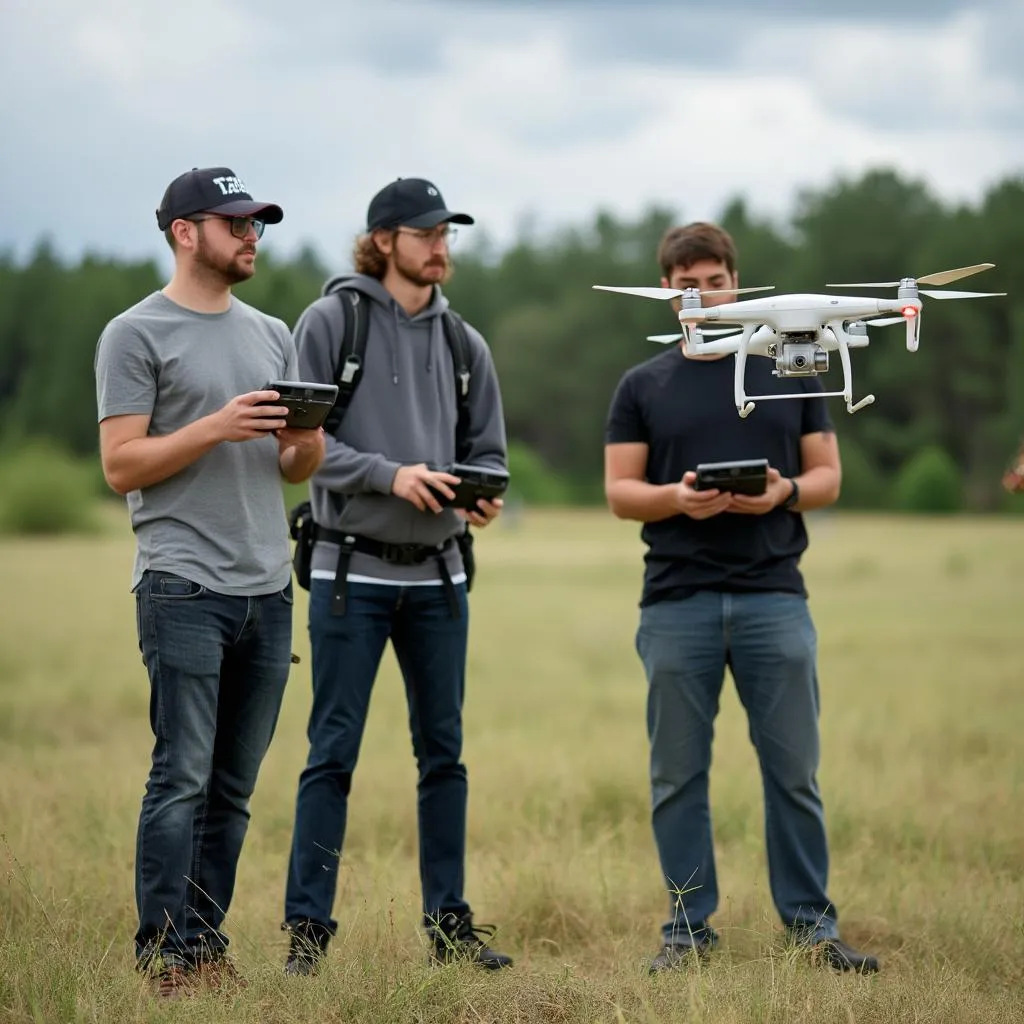 Capacitación de pilotos de drones