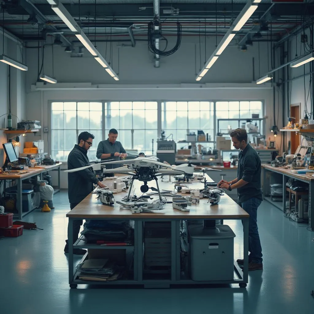 Laboratorio de diseño de drones