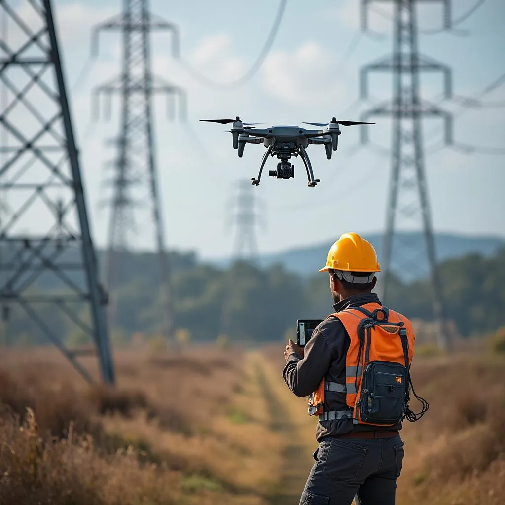 Drone para inspección industrial