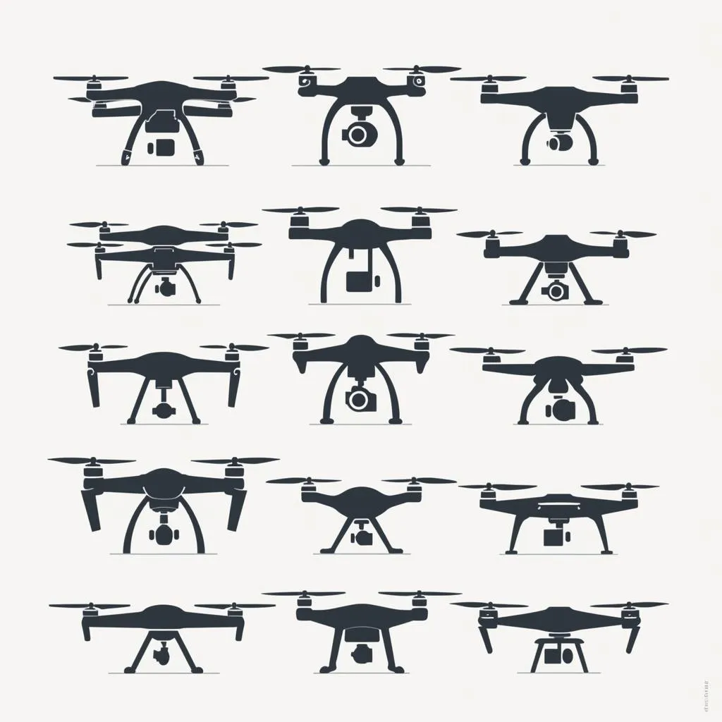 Icono de modelos de drones